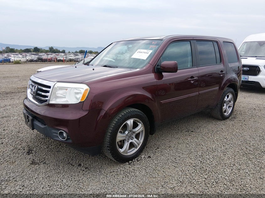 Vin: 5fnyf4h61cb051174, lot: 46162016, honda pilot ex-l 20122