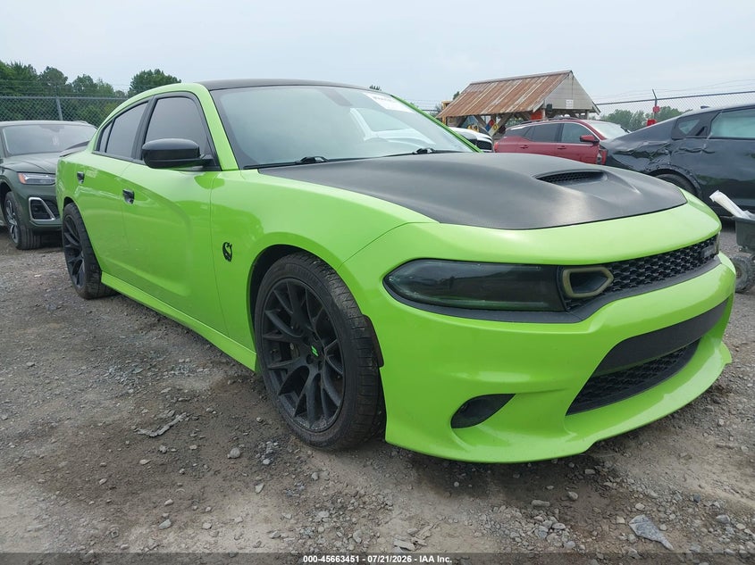 2019 Dodge Charger Scat Pack Rwd VIN: 2C3CDXGJ0KH673981 Lot: 45663451