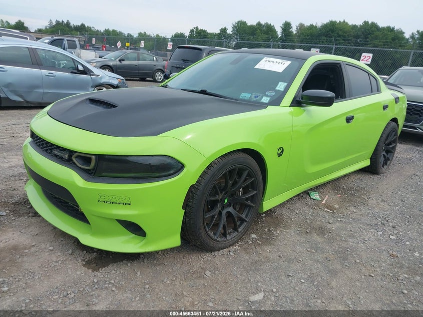 2019 Dodge Charger Scat Pack Rwd VIN: 2C3CDXGJ0KH673981 Lot: 45663451
