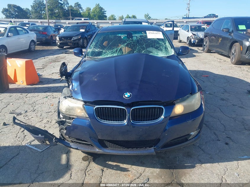 2011 BMW 328I xDrive VIN: WBAPK5C55BF121665 Lot: 45663477