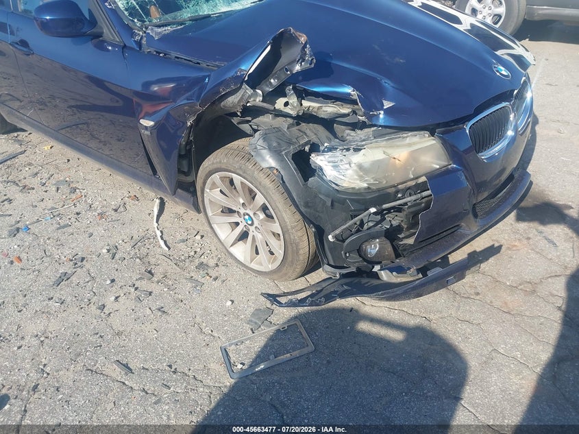 2011 BMW 328I xDrive VIN: WBAPK5C55BF121665 Lot: 45663477