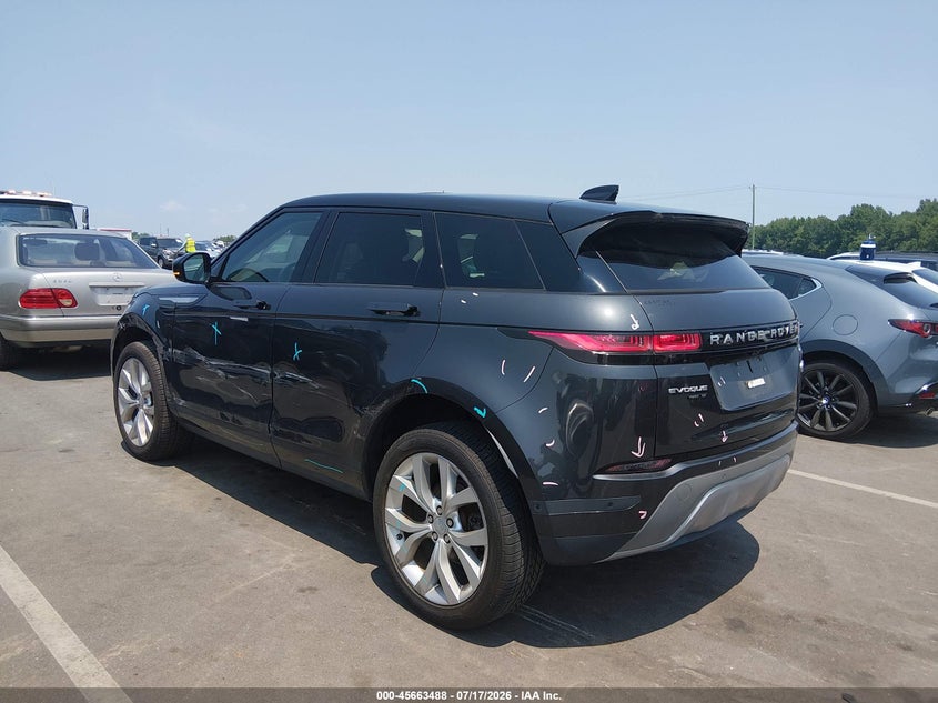 Vin: salzp2fx7lh060181, lot: 46162060, land rover range rover evoque se 20203