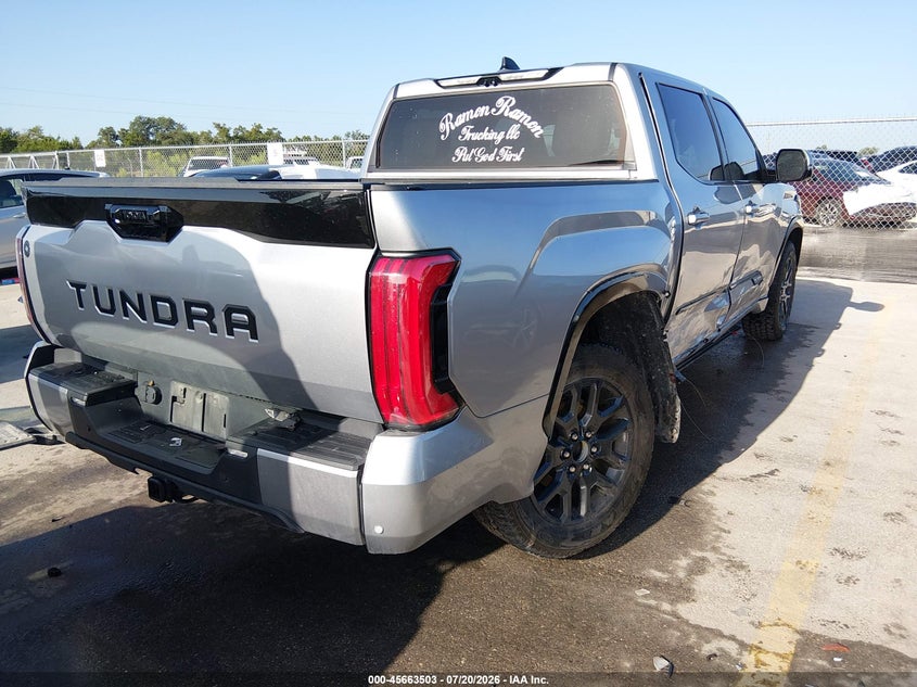 Vin: 5tfna5ab0px026048, lot: 46162075, toyota tundra platinum 20234