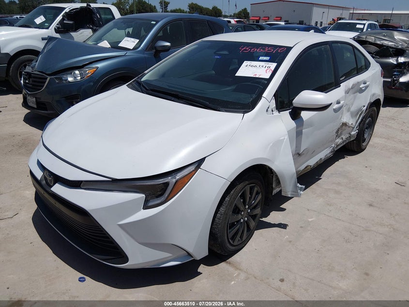 2025 Toyota Corolla, Left Side, IAAI, VIN JTDBCMFEXSJ038956 — photo 2