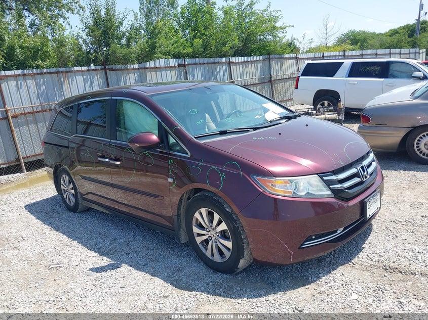 2014 HONDA ODYSSEY auction photo 1