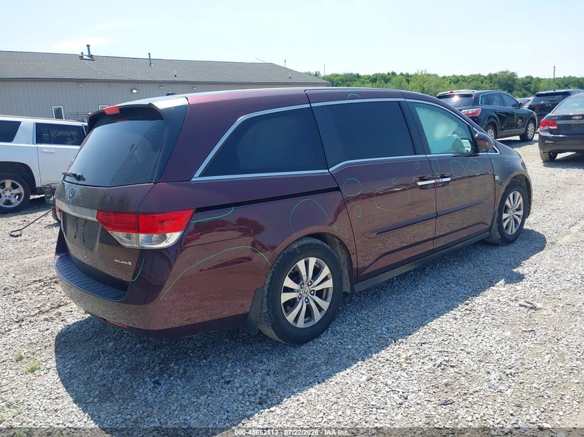 2014 HONDA ODYSSEY auction photo 4