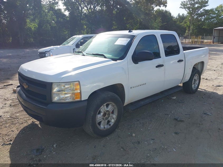2007 Chevrolet Silverado, Удар сзади, IAAI, VIN 2GCEC13C271501673 — фото 2