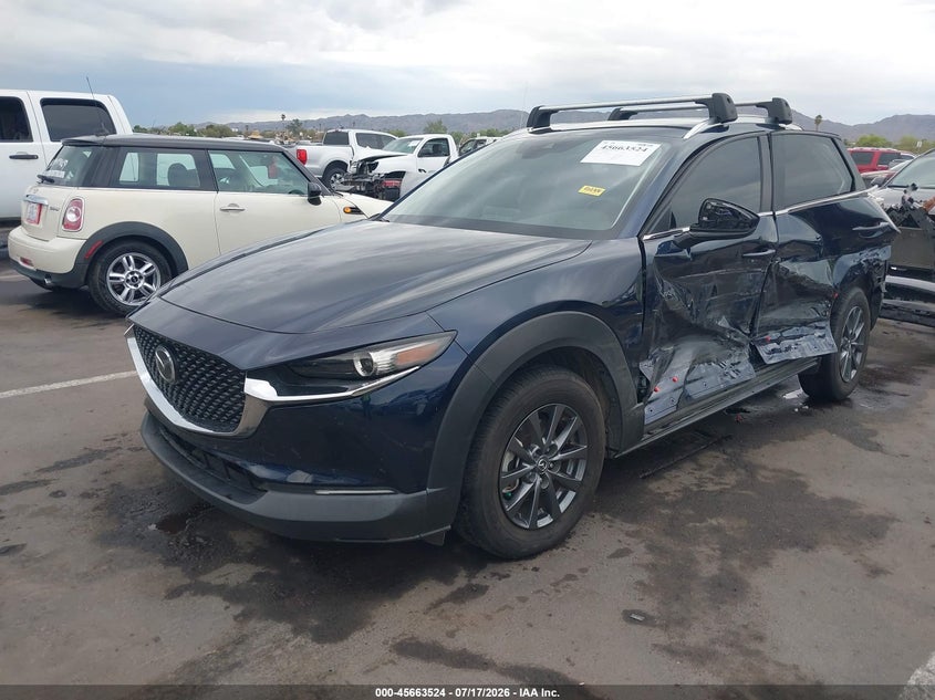 Vin: 3mvdmbal4nm419241, lot: 46162096, mazda cx-30 2.5 s 20222