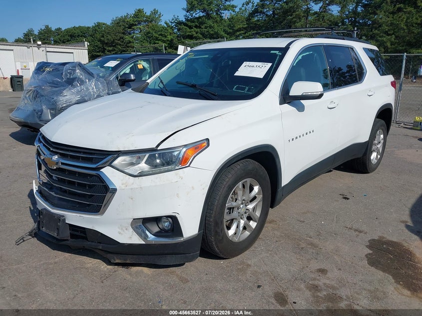 2021 Chevrolet Traverse Awd Lt Leather VIN: 1GNEVHKW9MJ138053 Lot: 45663527