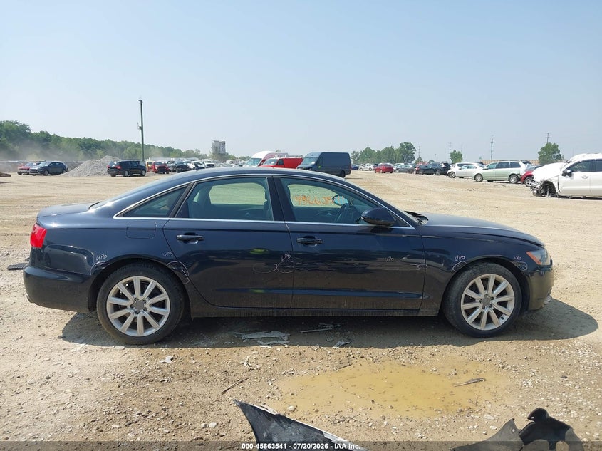 2014 Audi A6 2.0T Premium VIN: WAUGFAFC3EN065193 Lot: 45663541
