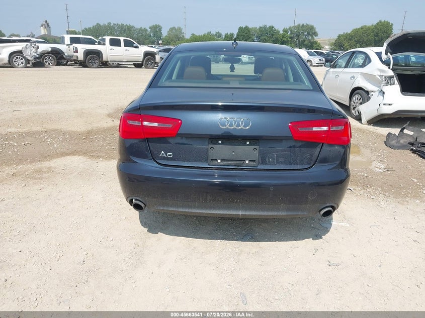 2014 Audi A6 2.0T Premium VIN: WAUGFAFC3EN065193 Lot: 45663541