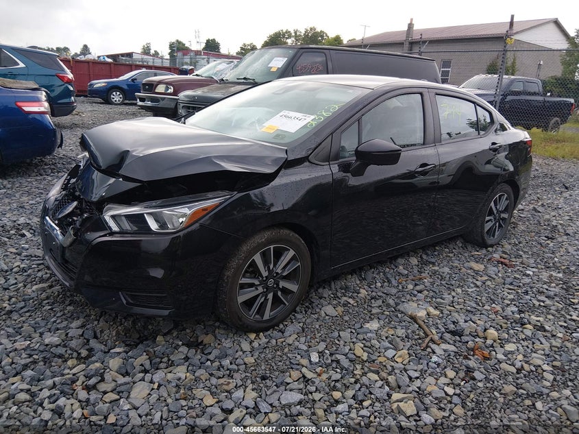 2021 Nissan Versa, Front End, IAAI, VIN 3N1CN8EV8ML892382 — photo 2