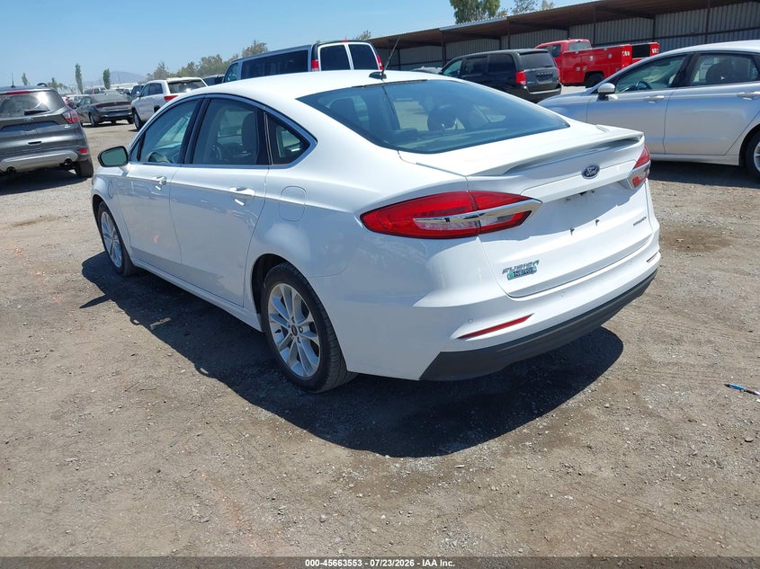 2019 FORD FUSION ENERGI auction photo 3