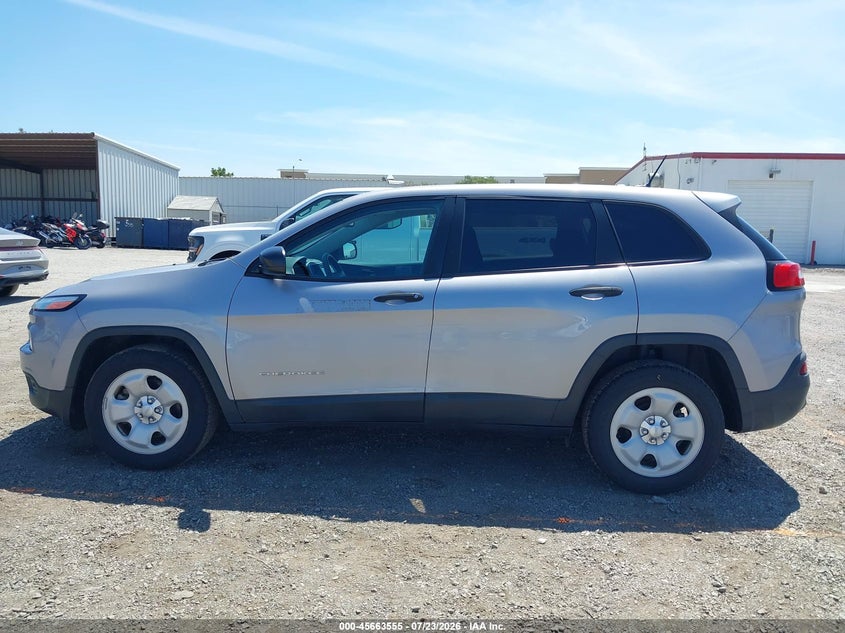 2017 JEEP CHEROKEE SPORT UTILITY VEHICLE 2.4L I-4 VVT, 184HP