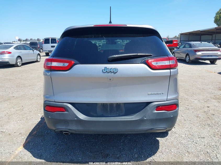 2017 JEEP CHEROKEE SPORT UTILITY VEHICLE 2.4L I-4 VVT, 184HP