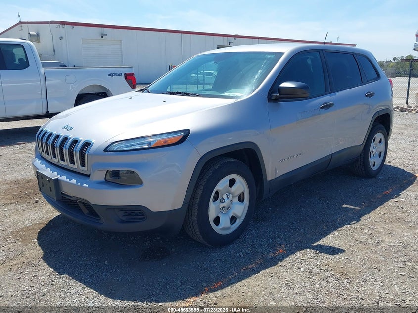 2017 JEEP CHEROKEE SPORT UTILITY VEHICLE 2.4L I-4 VVT, 184HP