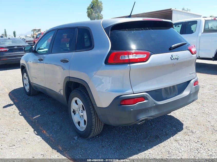 Vin: 1c4pjlab0hd225097, lot: 46162127, jeep cherokee sport 20173
