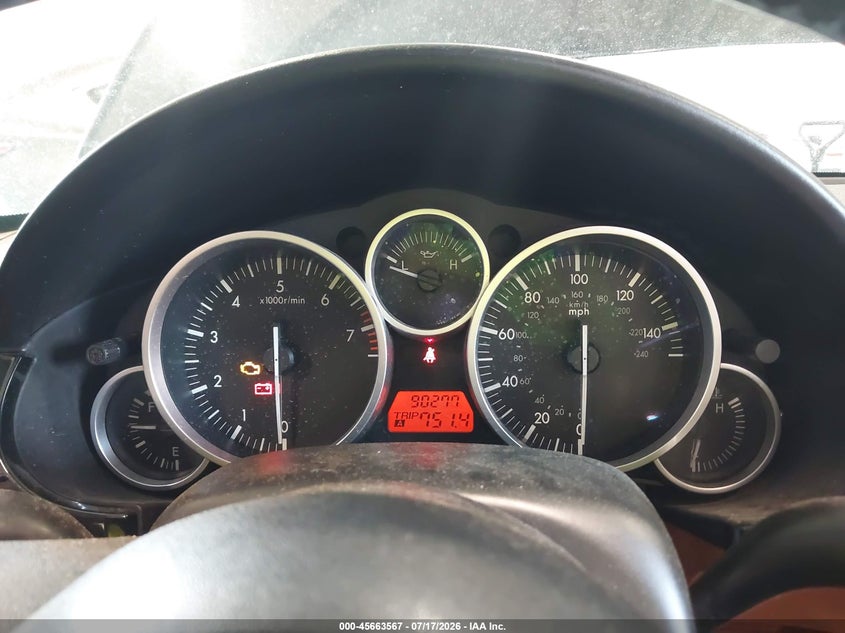 2006 Mazda Mx-5 Grand Touring VIN: JM1NC25F960108356 Lot: 45663567