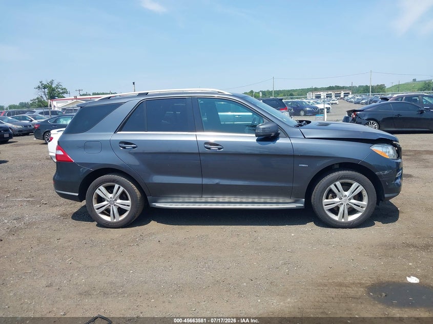 2012 Mercedes-Benz Ml 350 4Matic VIN: 4JGDA5HB4CA024152 Lot: 45663581