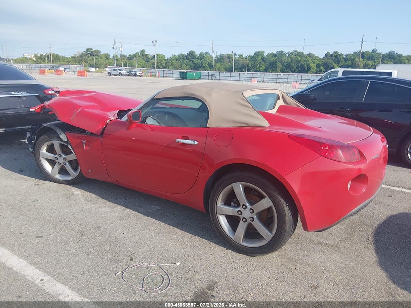 2007 PONTIAC SOLSTICE auction photo 3