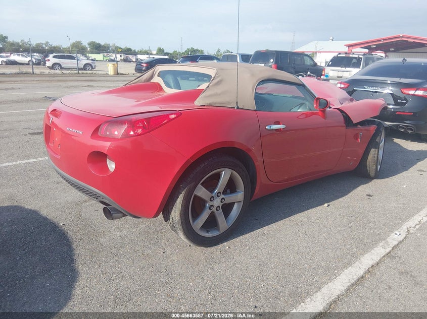 2007 PONTIAC SOLSTICE auction photo 4