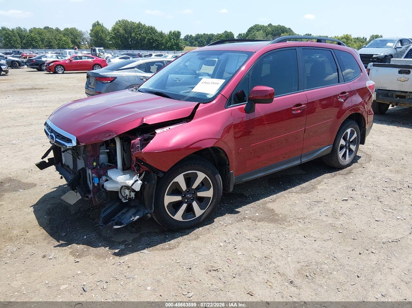 Vin: jf2sjagc0jh406389, lot: 46162171, subaru forester 2.5i premium 20182