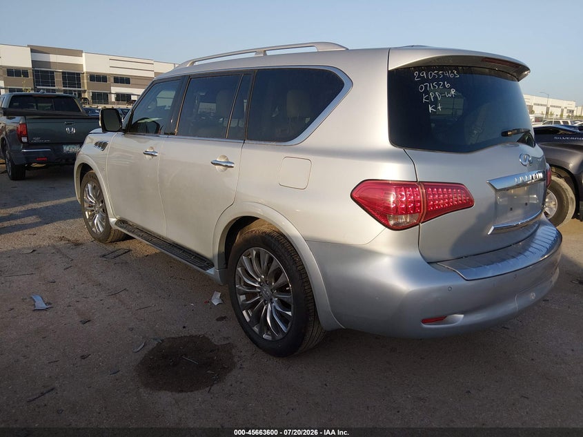2015 Infiniti Qx80 VIN: JN8AZ2NFXF9573810 Lot: 45663600