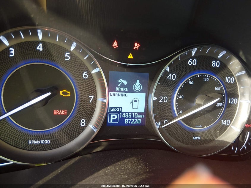2015 Infiniti Qx80 VIN: JN8AZ2NFXF9573810 Lot: 45663600