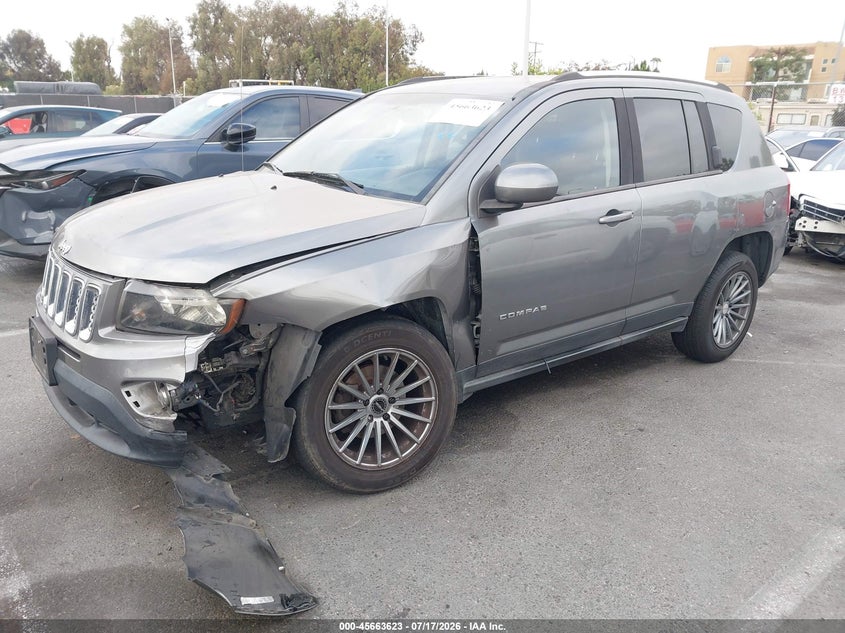 Vin: 1c4njcea7ed562922, lot: 46162195, jeep compass latitude 20142