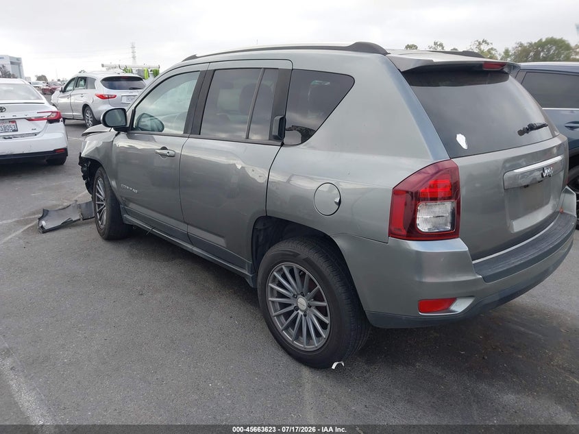 Vin: 1c4njcea7ed562922, lot: 46162195, jeep compass latitude 20143