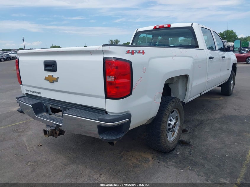 2017 CHEVROLET SILVERADO 2500HD auction photo 4