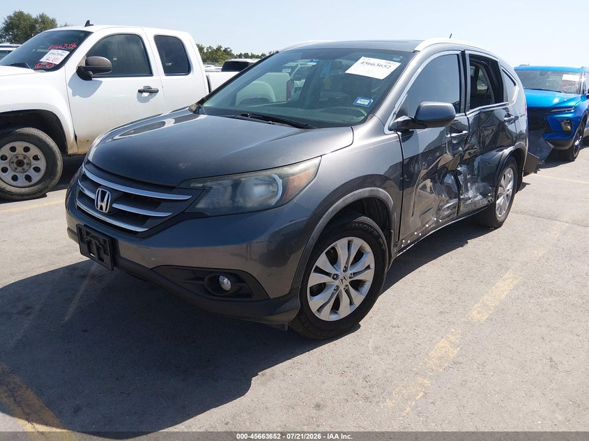 2012 Honda CR-V, Левый бок, IAAI, VIN 5J6RM3H77CL015770 — фото 2