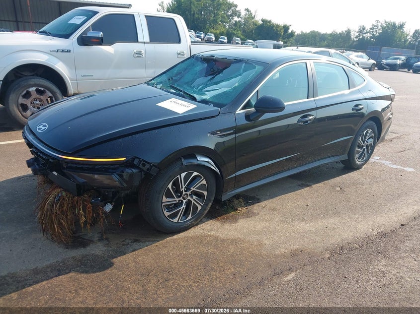 Vin: kmhl24jj9ta158496, lot: 46162241, hyundai sonata hybrid blue 20262