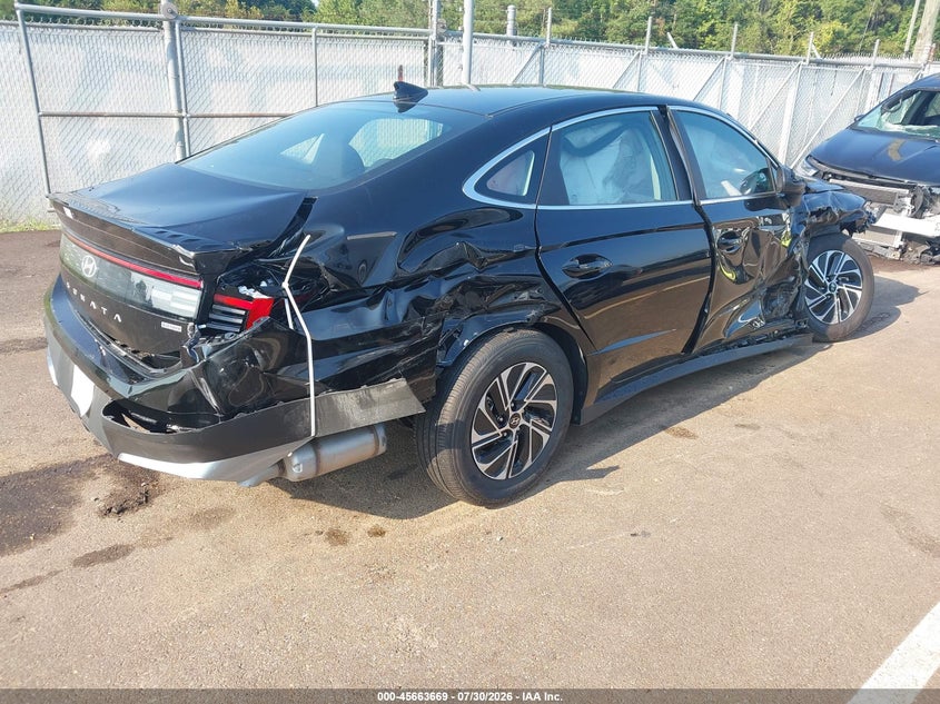 Vin: kmhl24jj9ta158496, lot: 46162241, hyundai sonata hybrid blue 20264