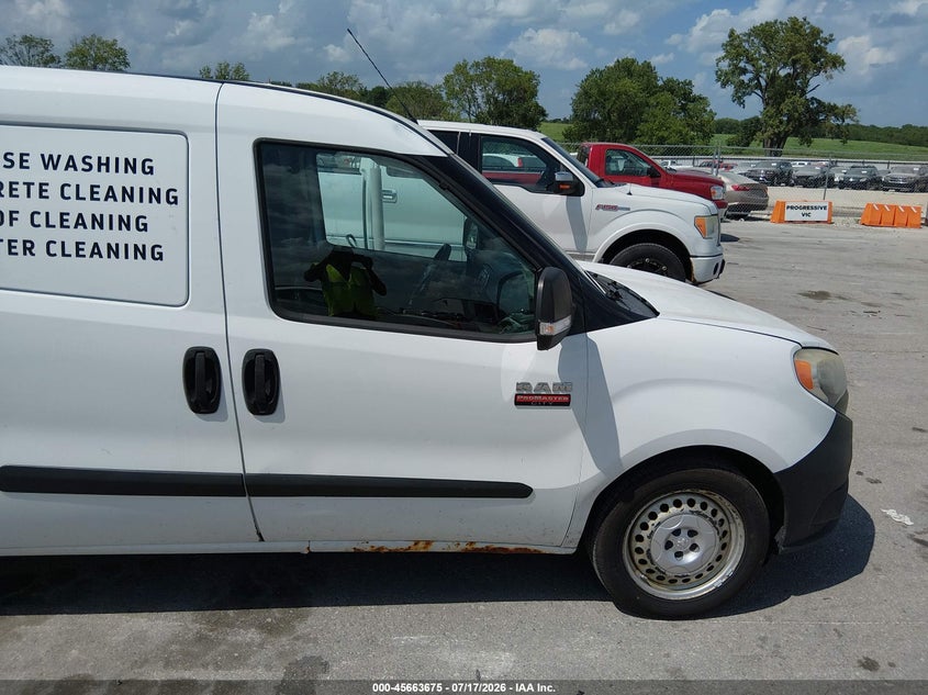 2016 Ram Promaster City Tradesman VIN: ZFBERFAT6G6C49990 Lot: 45663675