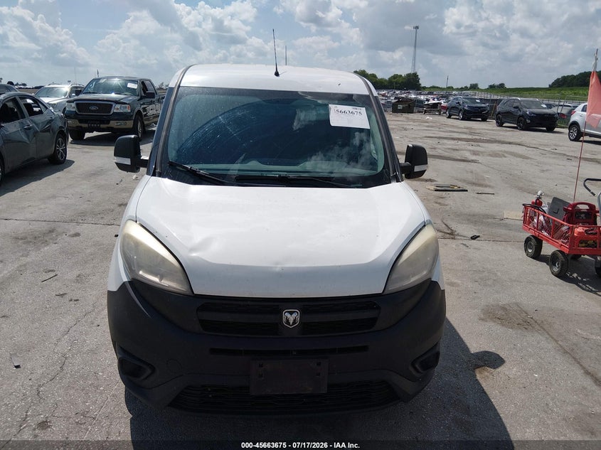 2016 Ram Promaster City Tradesman VIN: ZFBERFAT6G6C49990 Lot: 45663675