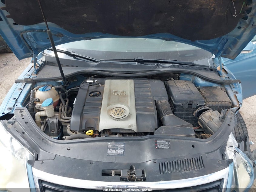 2008 Volkswagen Eos Komfort VIN: WVWBA71F28V035557 Lot: 45663676