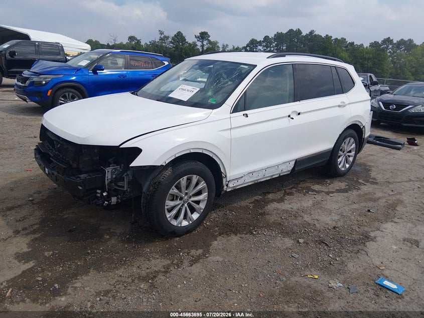 2018 Volkswagen Tiguan 2.0T Se/2.0T Sel VIN: 3VV2B7AX0JM010325 Lot: 45663695