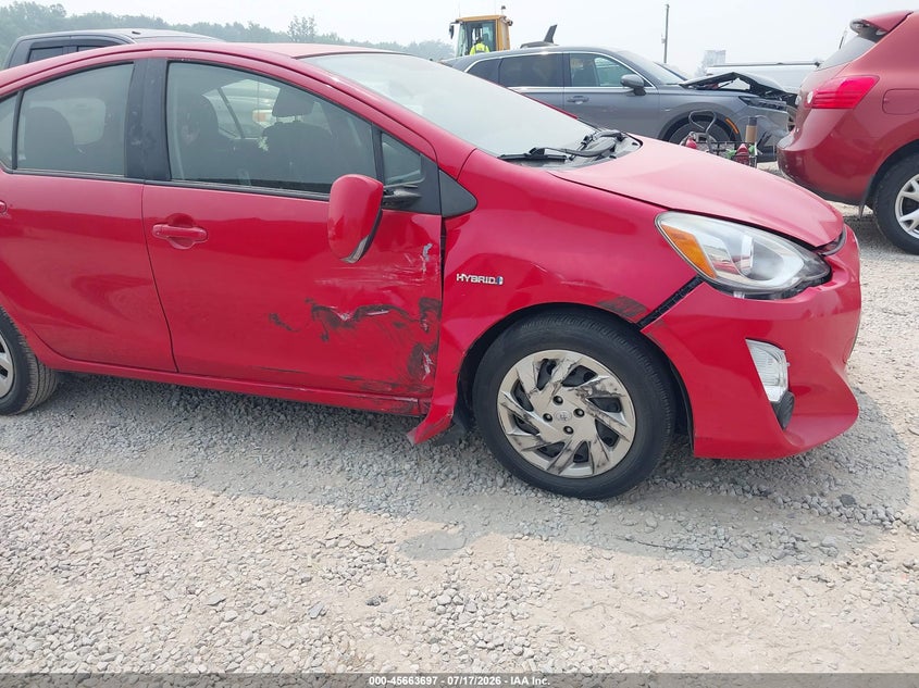 2015 Toyota Prius C Two VIN: JTDKDTB33F1112591 Lot: 45663697