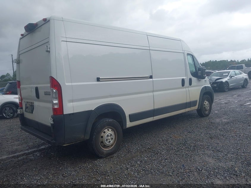 Vin: 3c6lrvdg2pe563745, lot: 46162280, ram promaster 2500 high roof 159 wb 20234
