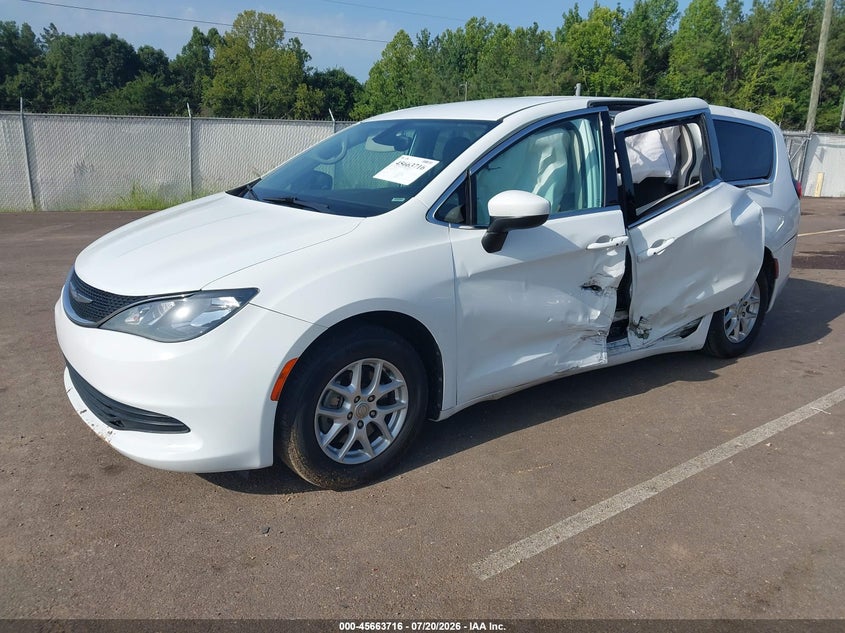 Vin: 2c4rc1dg7hr777045, lot: 46162288, chrysler pacifica touring 20172