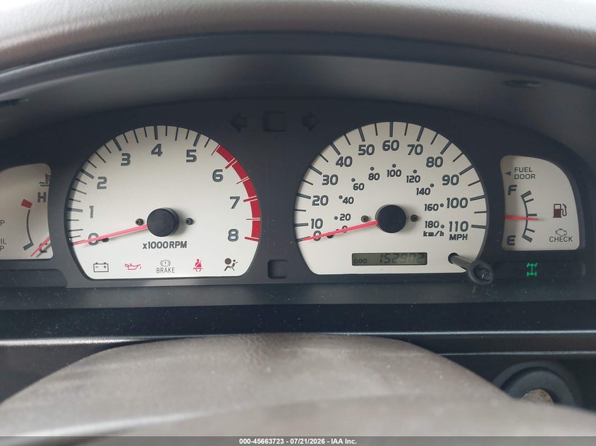 2001 Toyota Tacoma VIN: 5TEWM72NX1Z772202 Lot: 45663723