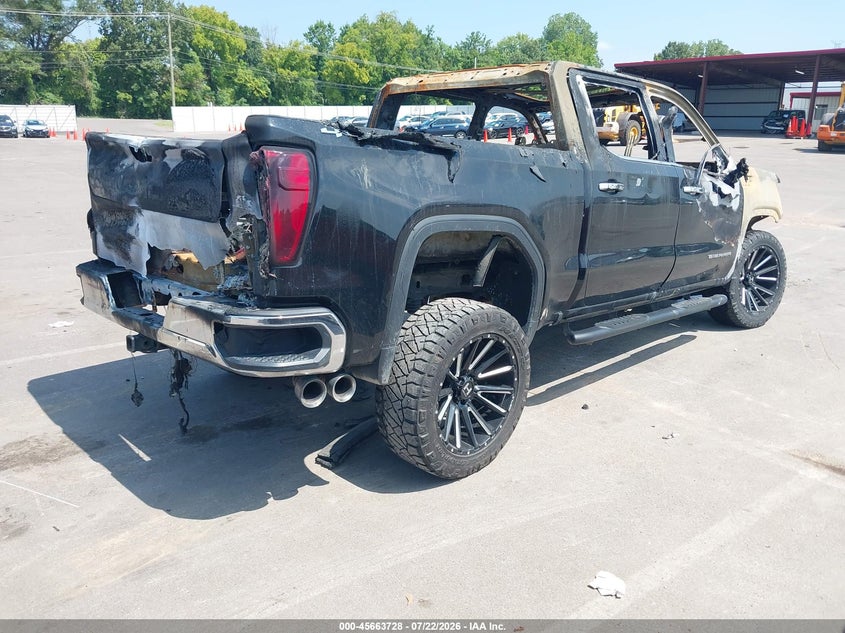 Vin: 1gtu9ded2kz395338, lot: 46162300, gmc sierra 1500 slt 20194