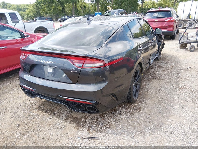 Vin: knae55lc4p6127414, lot: 46162306, kia stinger gt2 20234