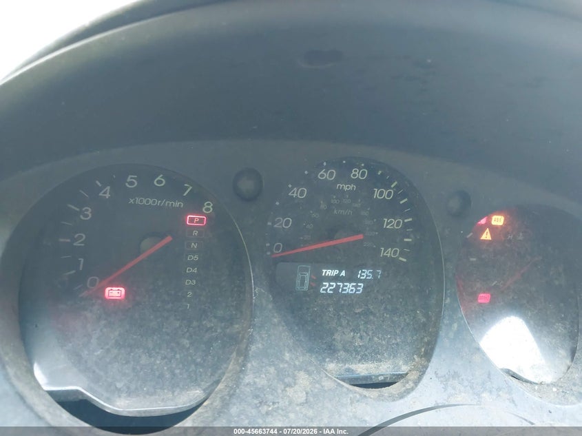 2003 Acura Mdx VIN: 2HNYD18993H508459 Lot: 45663744