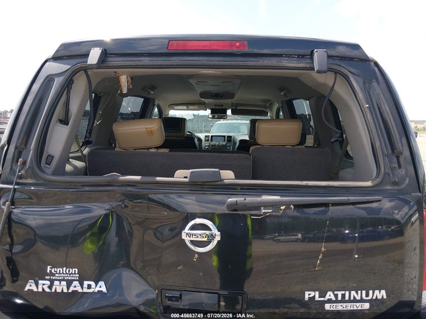 2015 Nissan Armada Platinum VIN: 5N1BA0NC8FN615203 Lot: 45663749