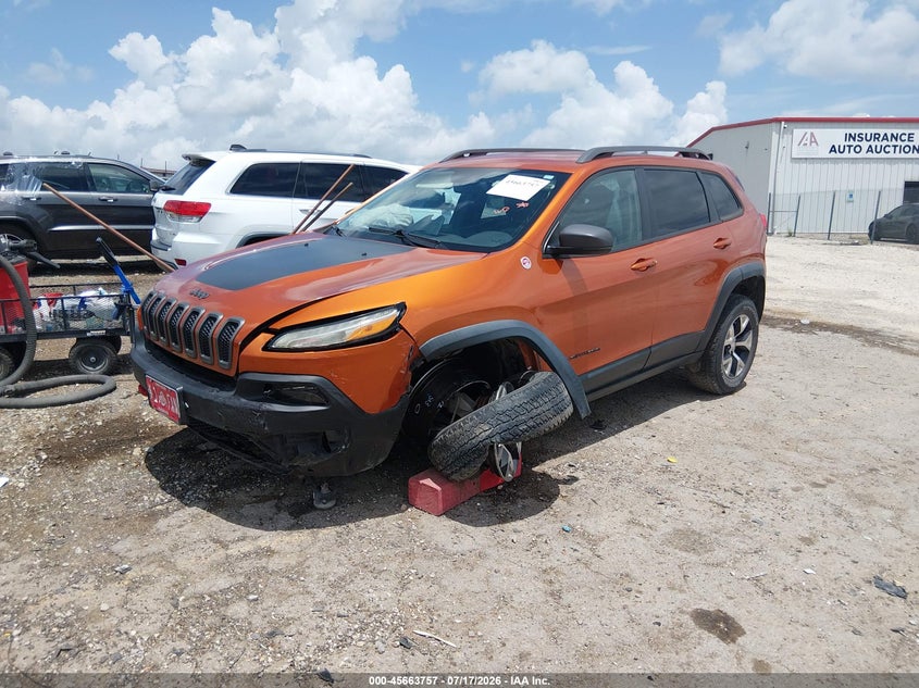 Vin: 1c4pjmbs6gw104940, lot: 46162329, jeep cherokee trailhawk 20162