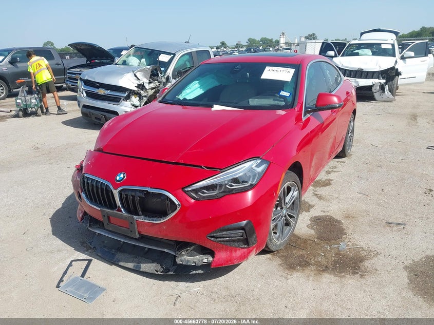 Vin: wba53ak07m7j17875, lot: 46162349, bmw 228i gran coupe sdrive 20212