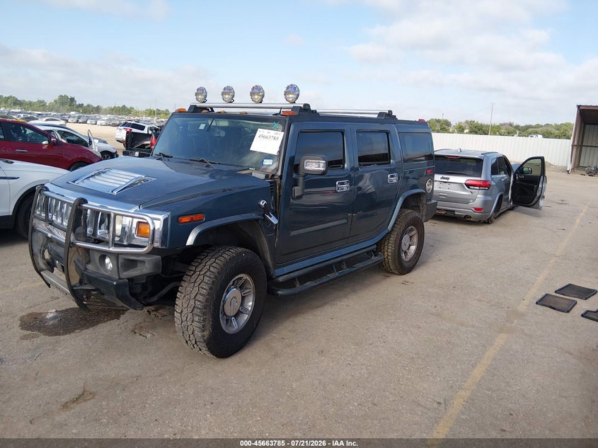 2005 Hummer H2 Suv VIN: 5GRGN23U25H101493 Lot: 45663785