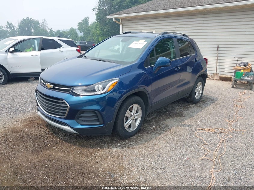 2020 Chevrolet Trax, Удар сзади, IAAI, VIN KL7CJLSB0LB330690 — фото 2